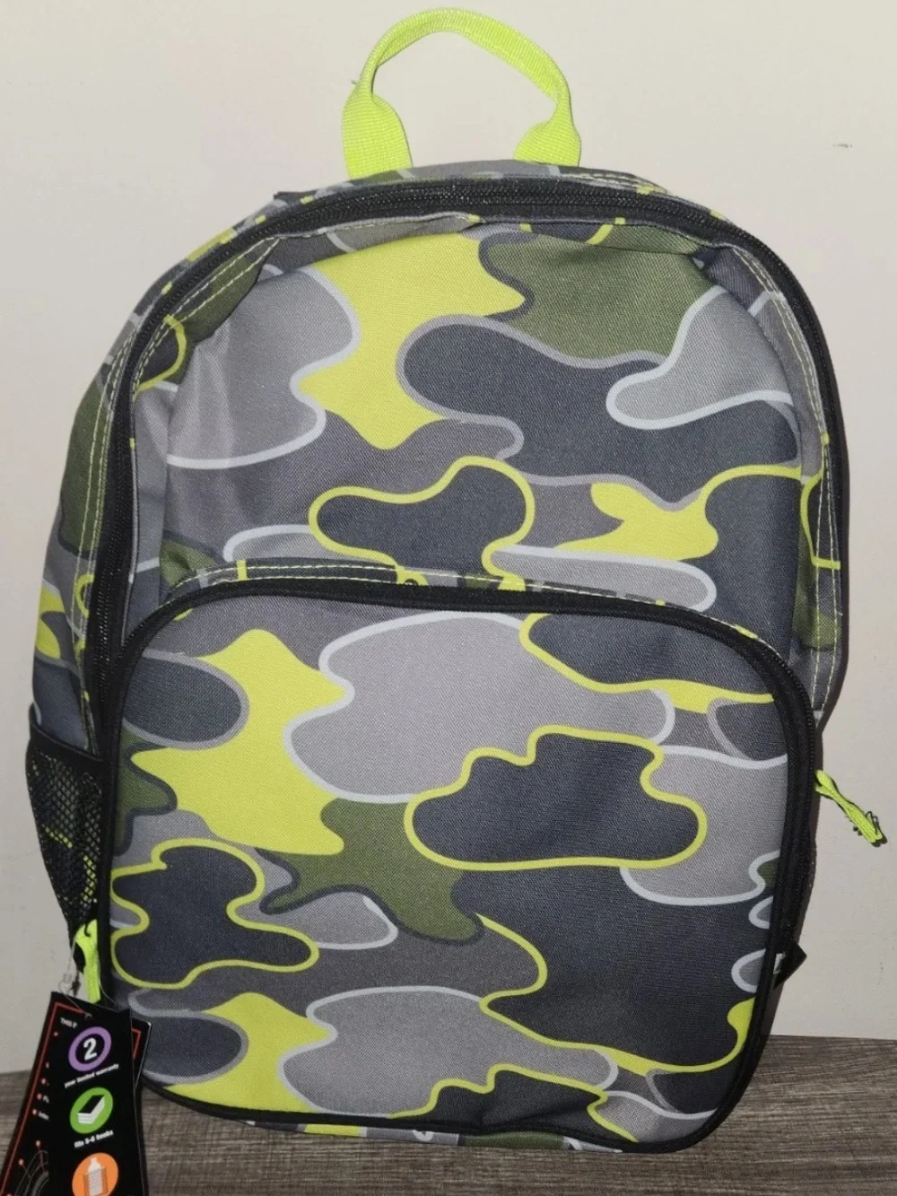 A.D. Sutton & Sons Neon Camouflage Print Backpack!